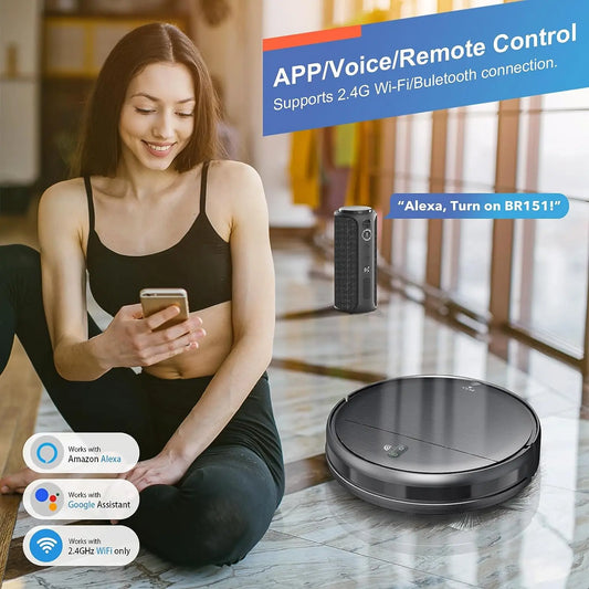 Wet Mopping Robot Vacuum Cleaner Electric Sweeper