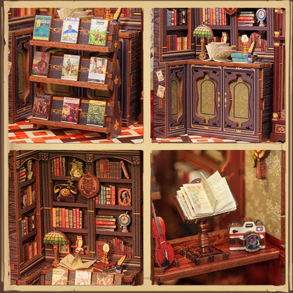 3D Wooden Puzzle Miniature Model Kits