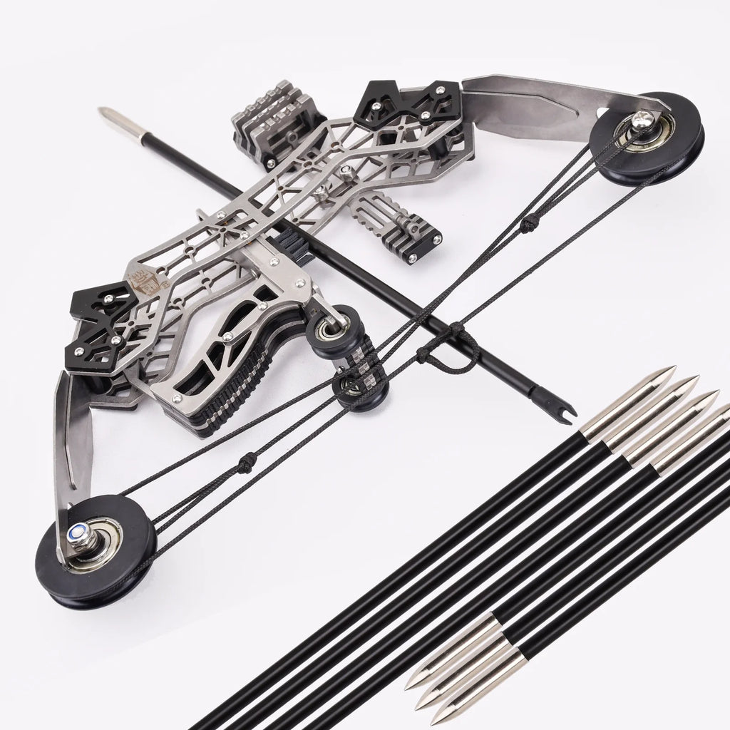 Archery 10.2" Mini Compound Bow and Arrows Set
