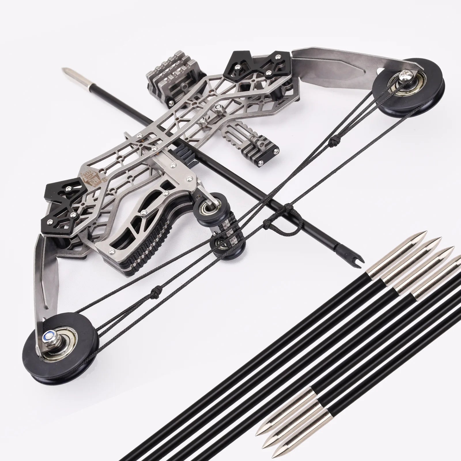 Archery 10.2" Mini Compound Bow and Arrows Set