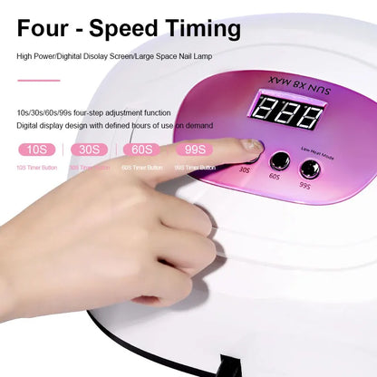 Nail Polish UV/LED Lamp for Acrylic Gel Art