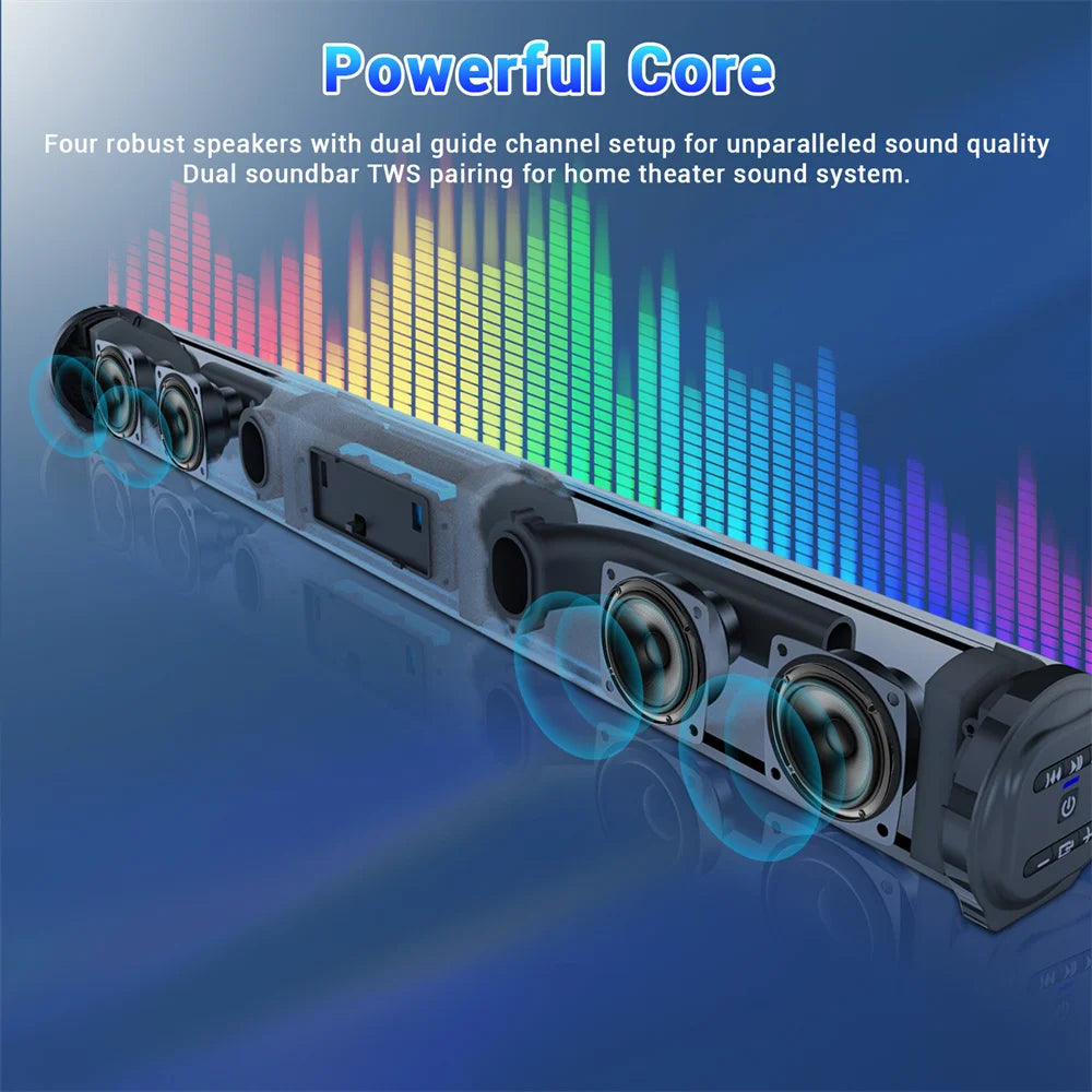 Sound Bar TV Sound System Bluetooth Speaker