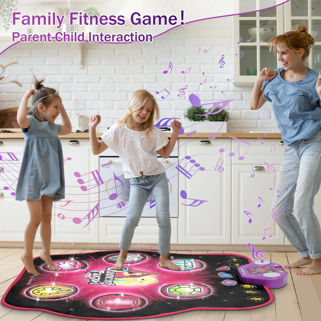 Outdoor Dance Mat 27 Levels for Girls Kids 6 LED