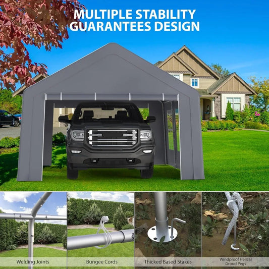 Carport 13'x20' Heavy Duty