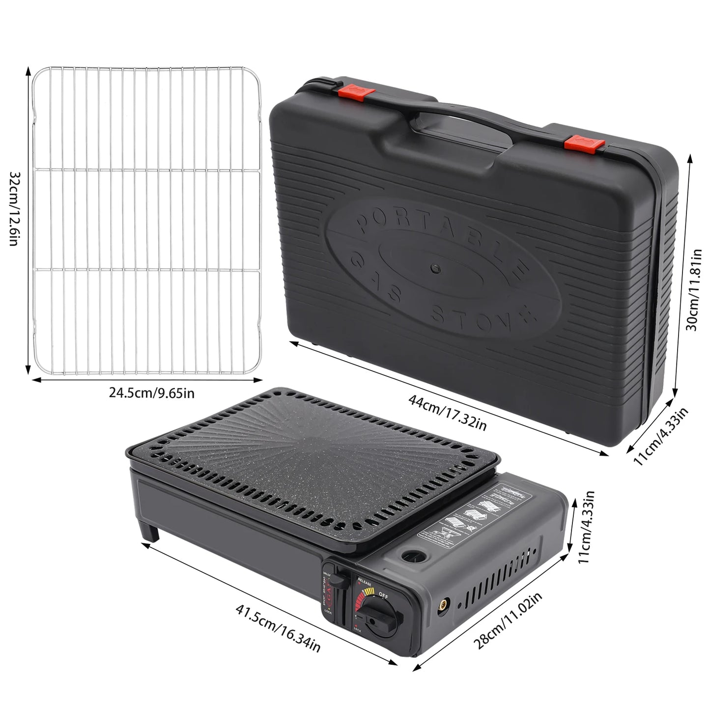 Portable BBQ Stove Butane Grill Stove